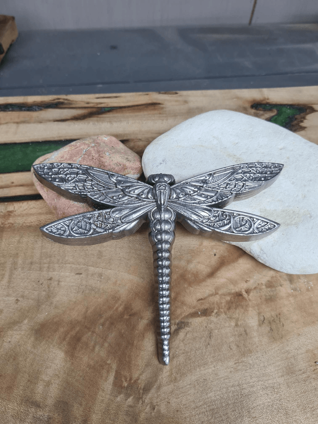 Dragonfly Detailed Lead Casting Emblem