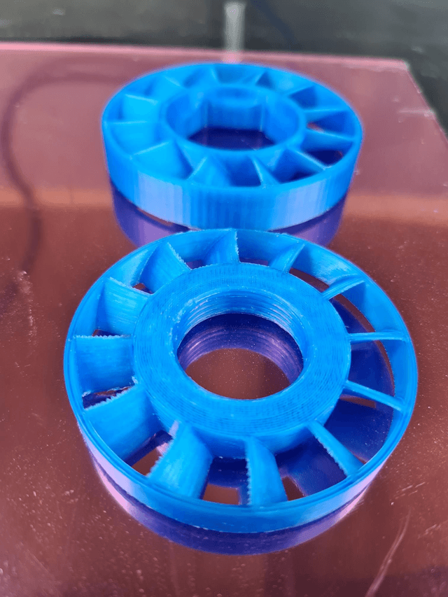 CNC air assist blower. ER20 two pack